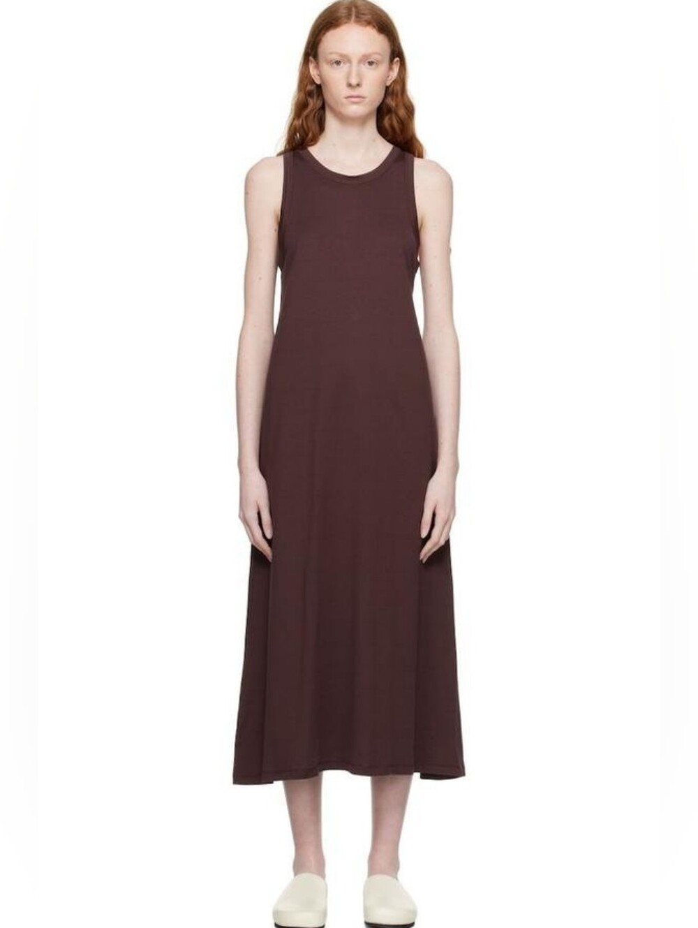 STUDIO NICHOLSON FLINT DRESS IN OXBLOOD size M(3) in EUC